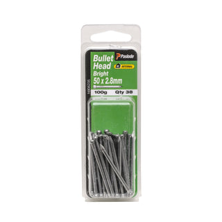 Paslode 50 x 2.8mm 100g  Bullet Head Nails - 38 Pack