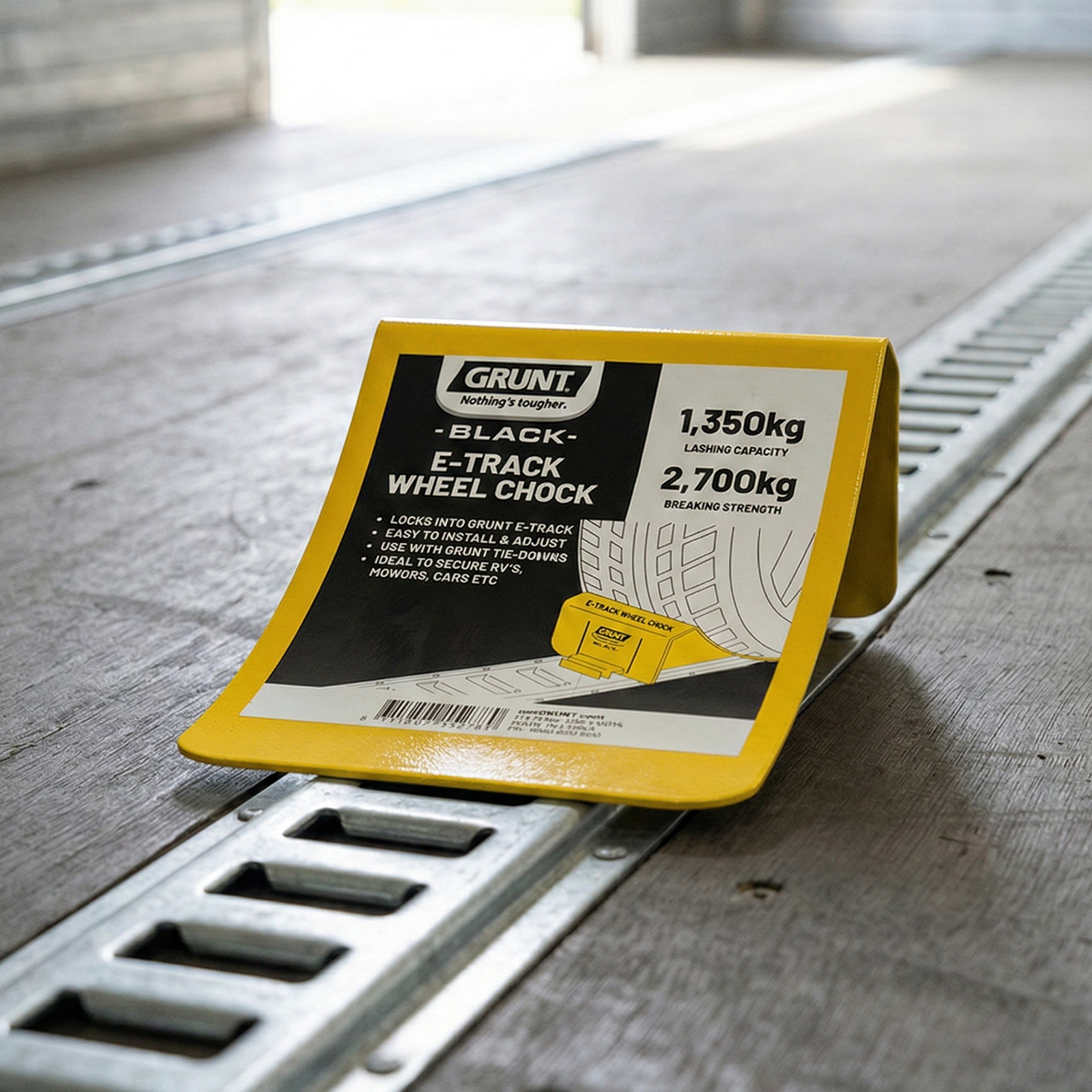 GRUNT E-Track Wheel Chock - 1 Set - Image 2 of 10