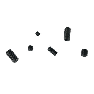 Pinnacle M5 - M8 Black Assorted Grub Screw Set - 12 Pack
