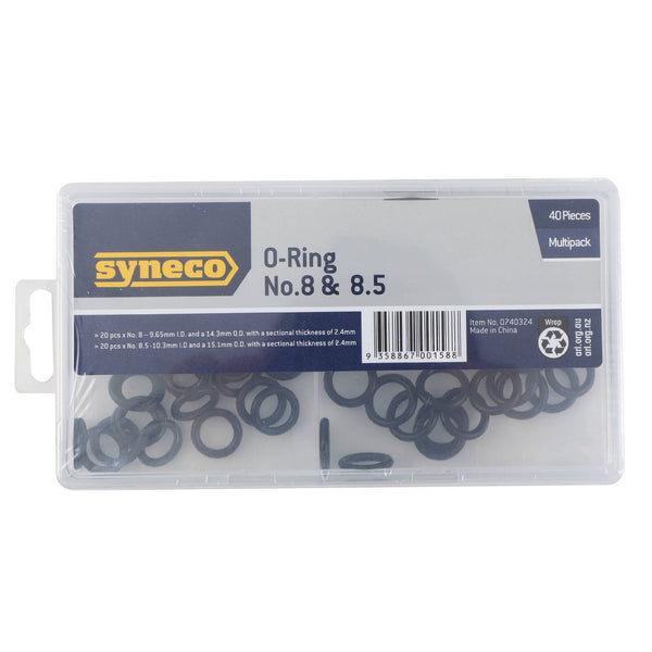 Syneco No. 8 & 8.5 Assorted O Ring Set