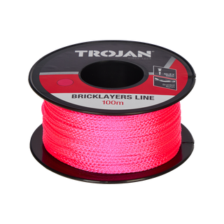 Trojan 100m Pink No. 8 Brickline
