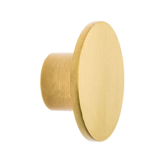 Lane 50mm Brushed Brass Round Cabinet Knob