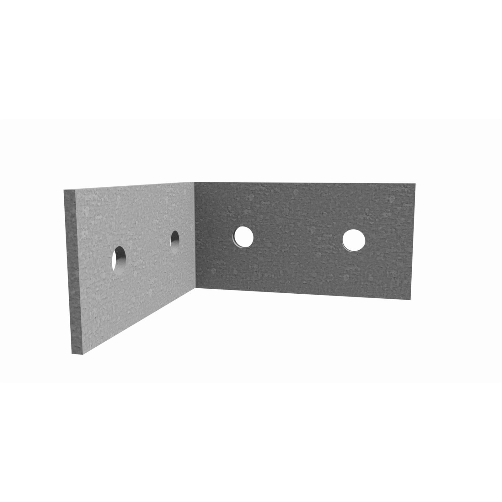 Dunnings 130 x 130 x 65 x 5mm M12 Galvanised Angle Bracket - Image 1 of 1