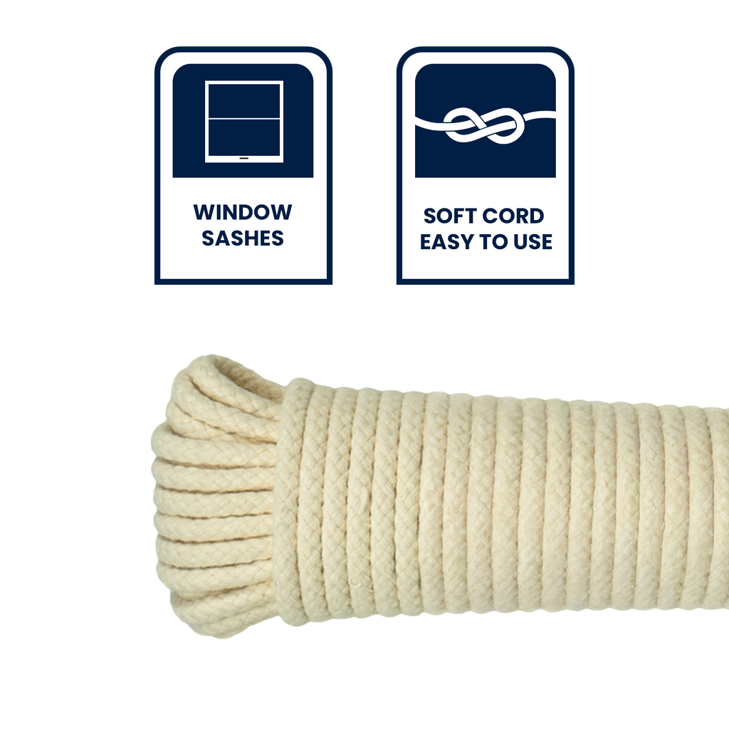 GRUNT 6mm x 20m Polyester Cotton Sash Cord - Image 8 of 8