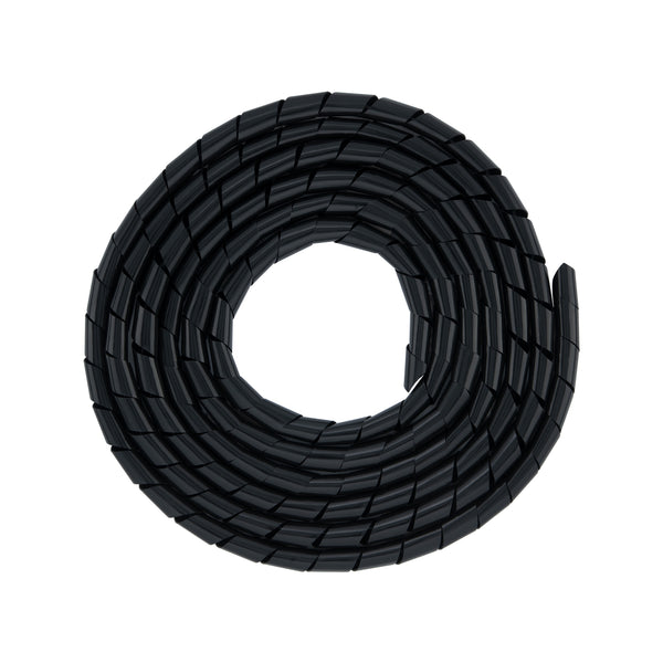 CLICK 5m x 15mm Black Spiral Wrap - 15mm