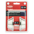 Lockwood Satin Stainless Steel Symmetry Double Cylinder Deadbolt - Image 2 of 2