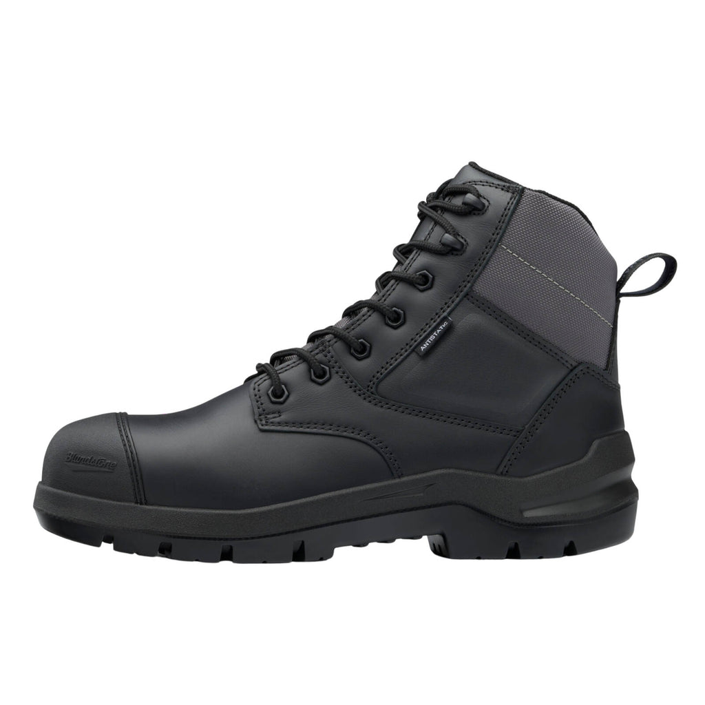 Blundstone Unisex Black #7561 DuraFit Zip-Side Safety - UK Size 11 - Image 3 of 10