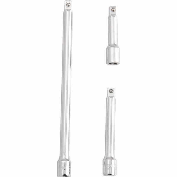 Kincrome 3 Piece 1/4" Drive Extension Bar Set