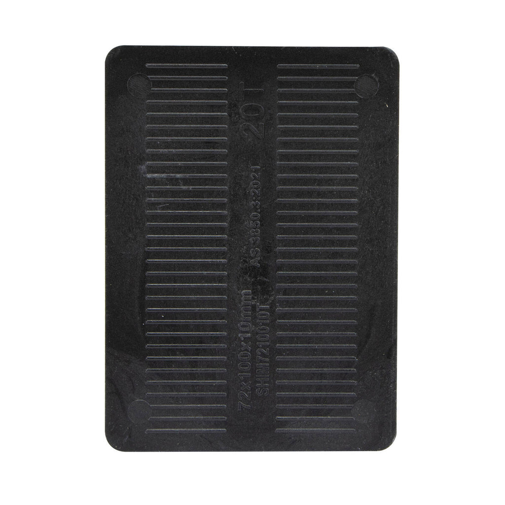 Titan 10 x 72 x 100 mm Black Shim Packing - Image 1 of 3