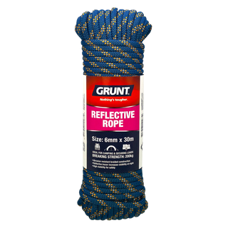 GRUNT 6mm x 30m Reflective Rope