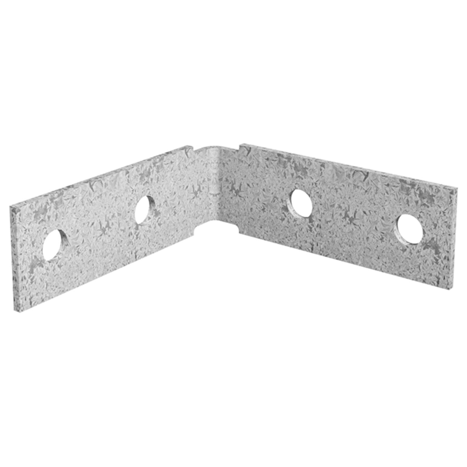 Dunnings 100 x 100 x 35mm M10 Galvanised Angle Bracket - Image 1 of 1