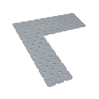 Carinya 220 x 200 x 60 x 1mm Galvanised L-Shape Make-A-Bracket