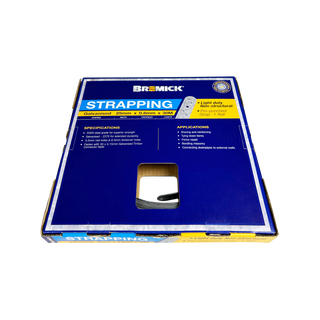 Bremick 25mm x 0.8mm x 30 Metres Galvanised Strapping