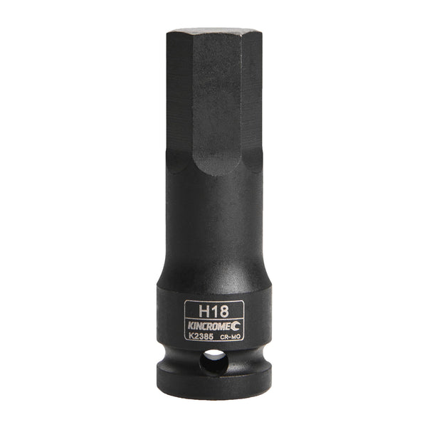 Kincrome 18 x 78mm 1/2" Drive Hex Impact Socket