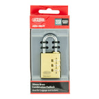 Lockwood 30mm Solid Brass 150 Series Combination Padlock - Image 2 of 2