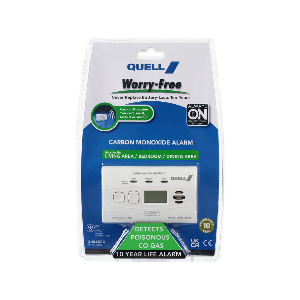CO2 alarm package front