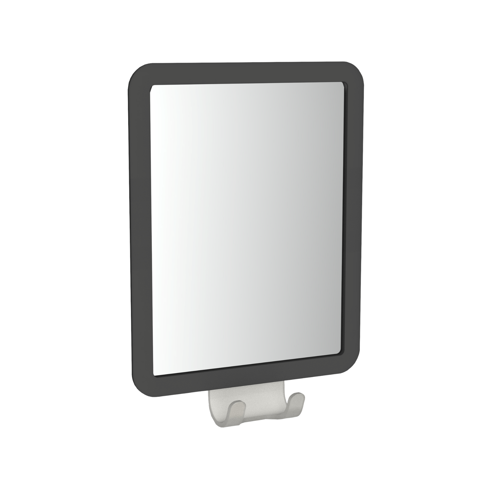 Fusion-Loc Matte Black Style Suction Fog Free Mirror - Image 1 of 2
