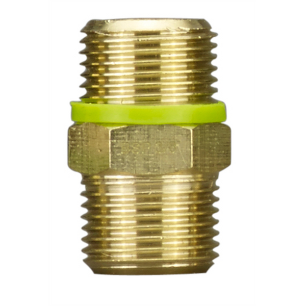 PowerFit 3 / 8" BSP Male To Male Air Tool Connector Fitting