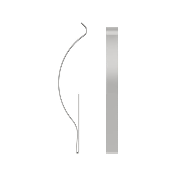 Rolltrak Aluminium Retaining Spring Clip - 4 Pack