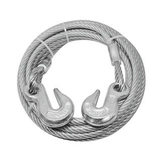 Pinnacle 8mm x 8m Galvanised Wire Rope With Hooks