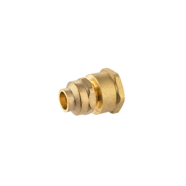 Brasshards 15FL x 20FI Brass Female Flared Compression Union LF