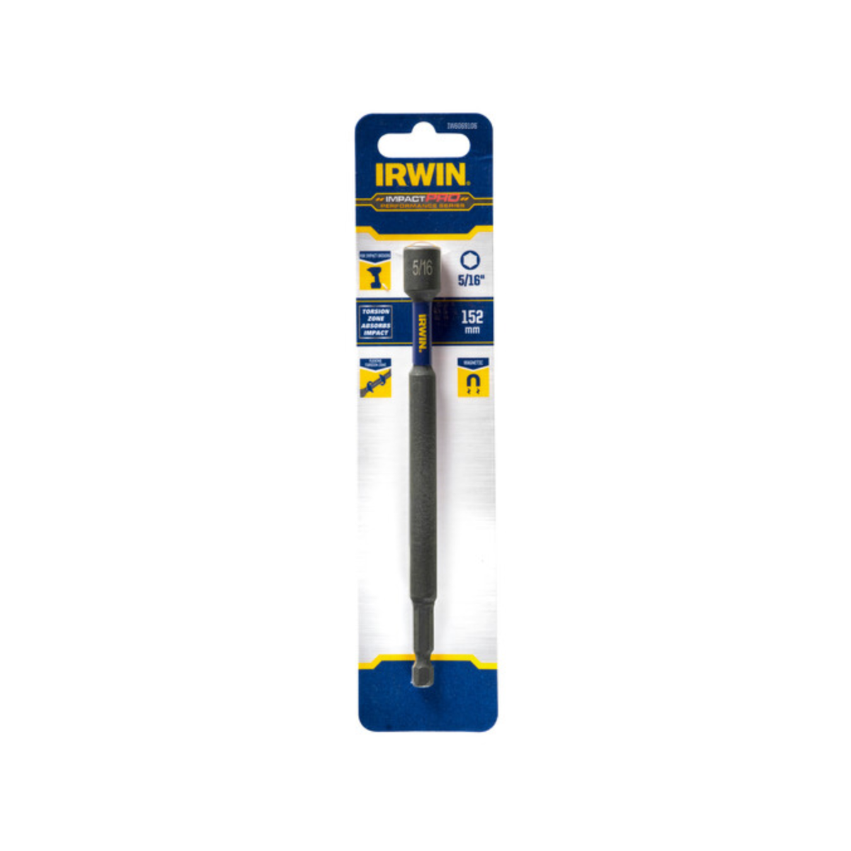 IRWIN 152mm 5/16" Impact Pro Performance Nutsetter - Image 1 of 2