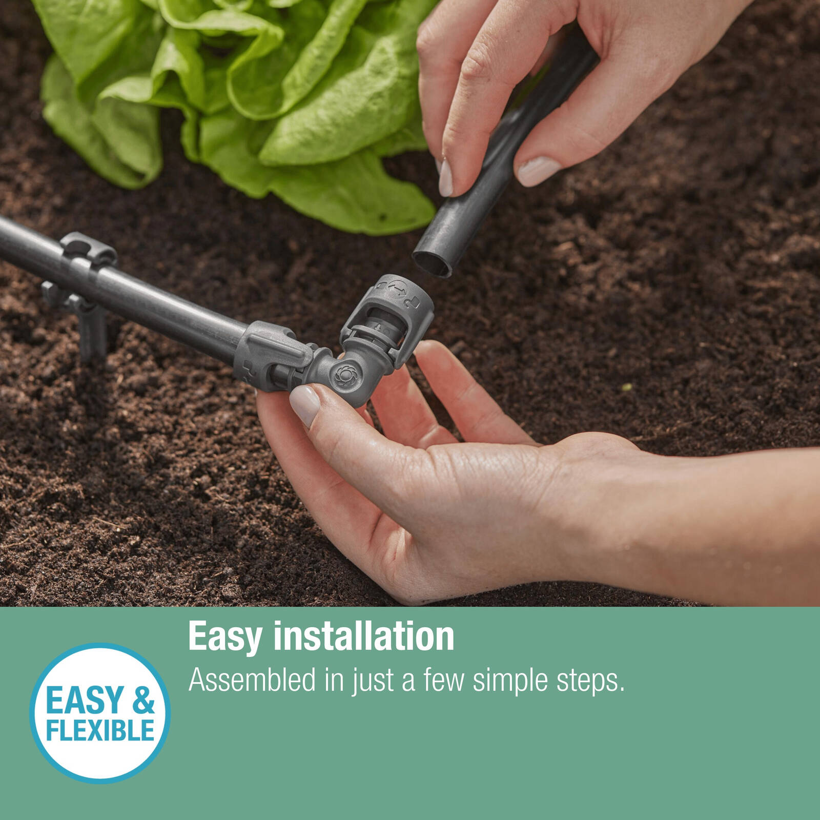 GARDENA Micro Irrigation Garden Bed Set (35 plants) - Image 6 of 9