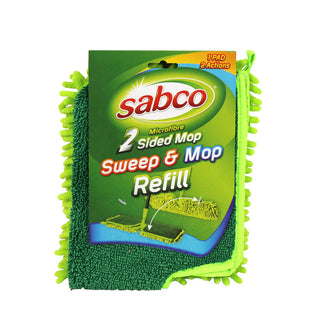 Sabco 2 Sided Microfibre Flip Mop Refill Pad