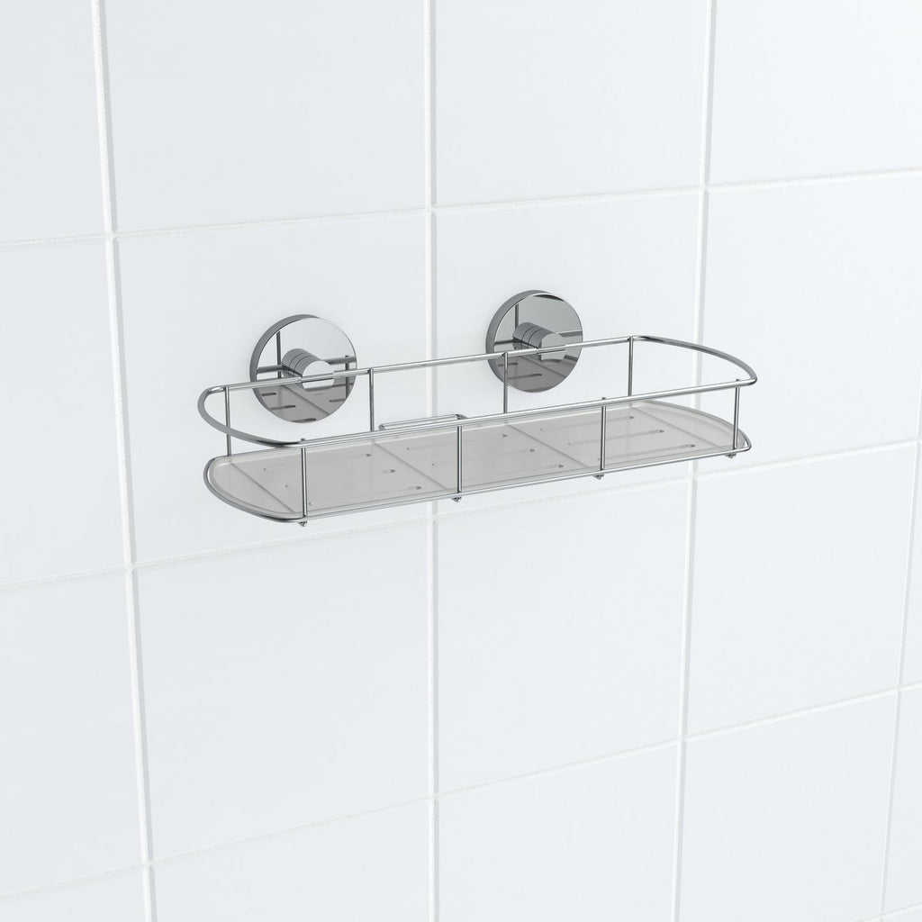 Fusion-Loc Estate Stainless Steel Bathroom Shelf - Image 2 of 4