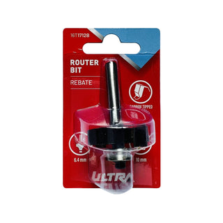 Ultra 6.4 x 10mm Rebate Router Bit