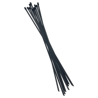 Stainless Steel Cable Ties 360mm X 4.6MM BLACK 316SS 10Pk.