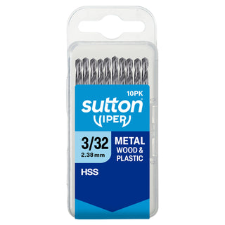 Sutton Tools 3/12" Imperial Viper Drill Bit - 10 Pack
