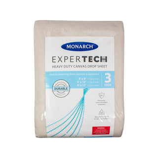 Monarch Expertech Canvas Drop Sheet - 3 Pack