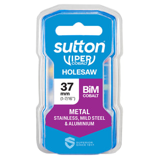 Sutton Tools 37mm Viper Cobalt Bi-Metal Holesaw