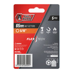Full Boar 5/16" x 65mm Magnetic Impact Nut Setters - 5 Pack - Image 2 of 2