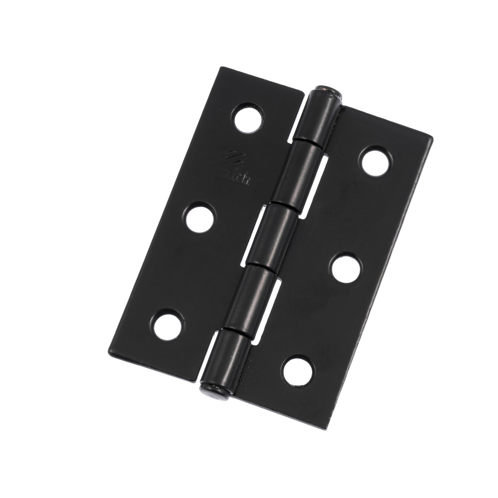 Lane 70mm Black Matte Fixed Pin Butt Hinge - 2 Pack - Image 1 of 1