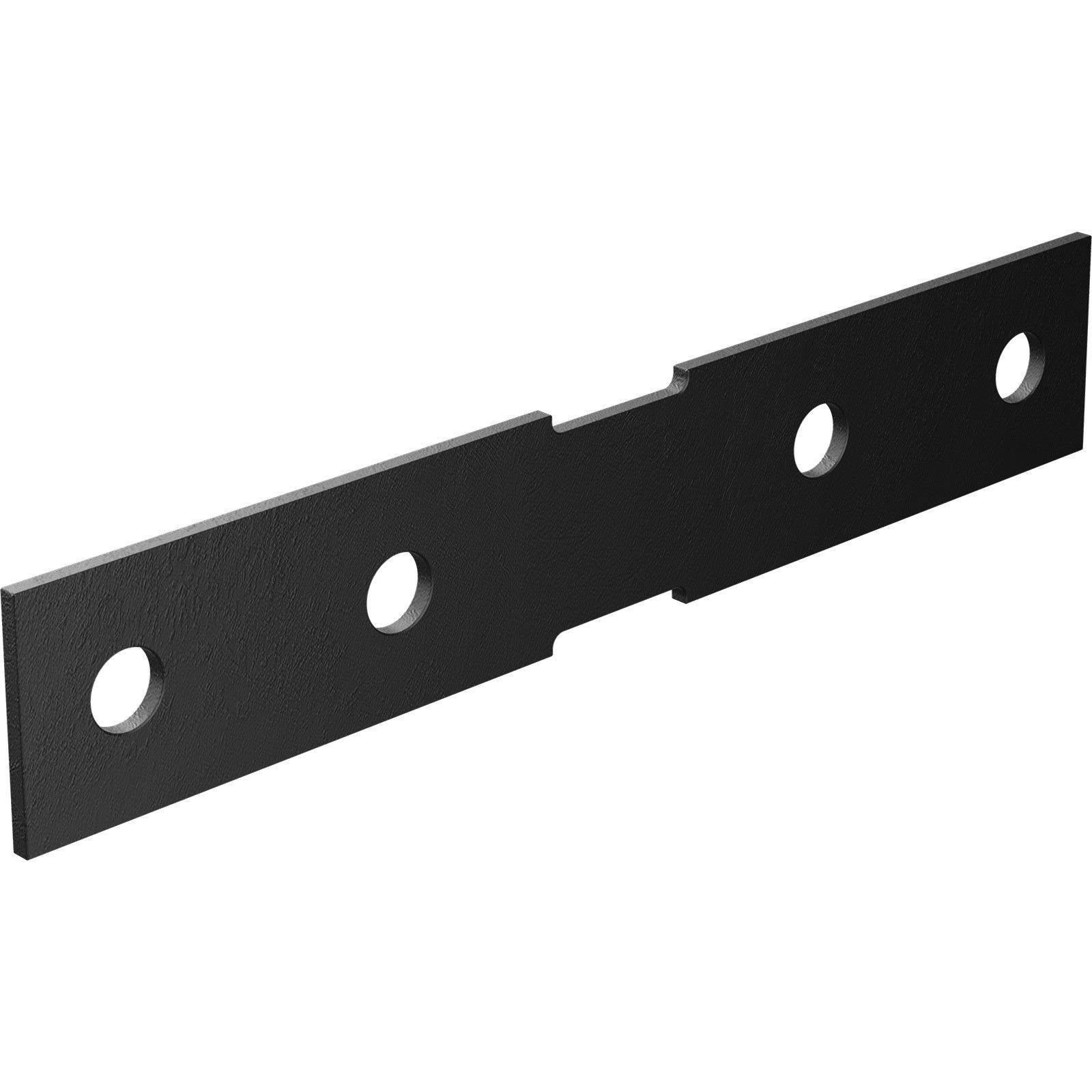Dunnings 200 x 35 x 3mm Black Heavy Duty Bracket Plate - Image 1 of 1