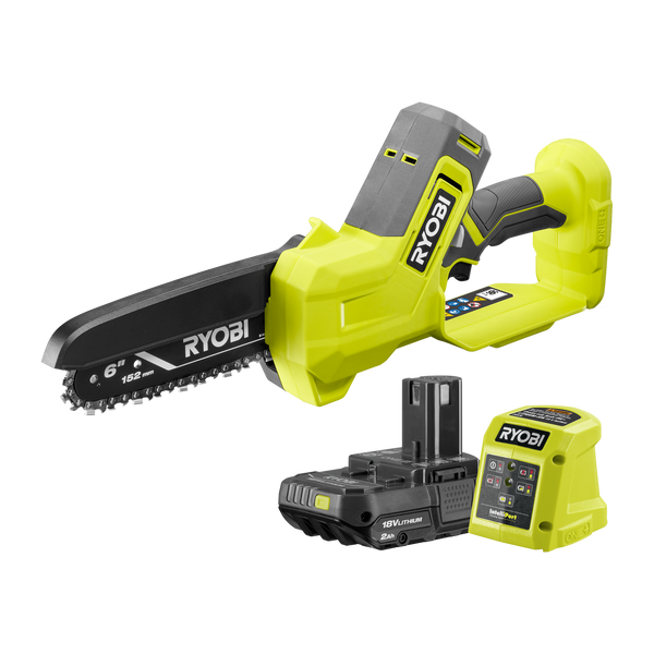 Ryobi 18V ONE+ 6” 152mm Pruning Saw 2.0Ah Kit