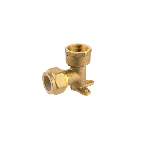 Brasshards 20mm Brass Lugged Compression Elbow LF