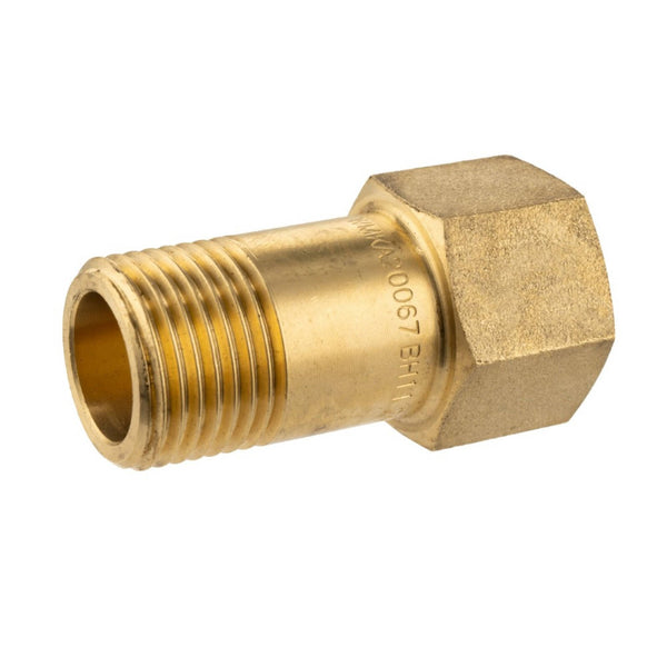 Brasshards 15 x 50mm Brass Male Female Extension LF