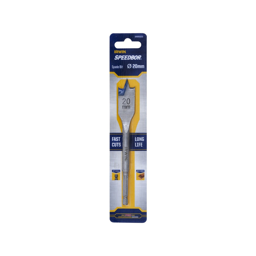 IRWIN 20mm Blue Groove Spade Bit - Image 1 of 2