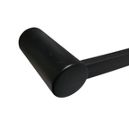 Barelli Matte Black Ambiente Single Towel Ring - Black - Image 5 of 5