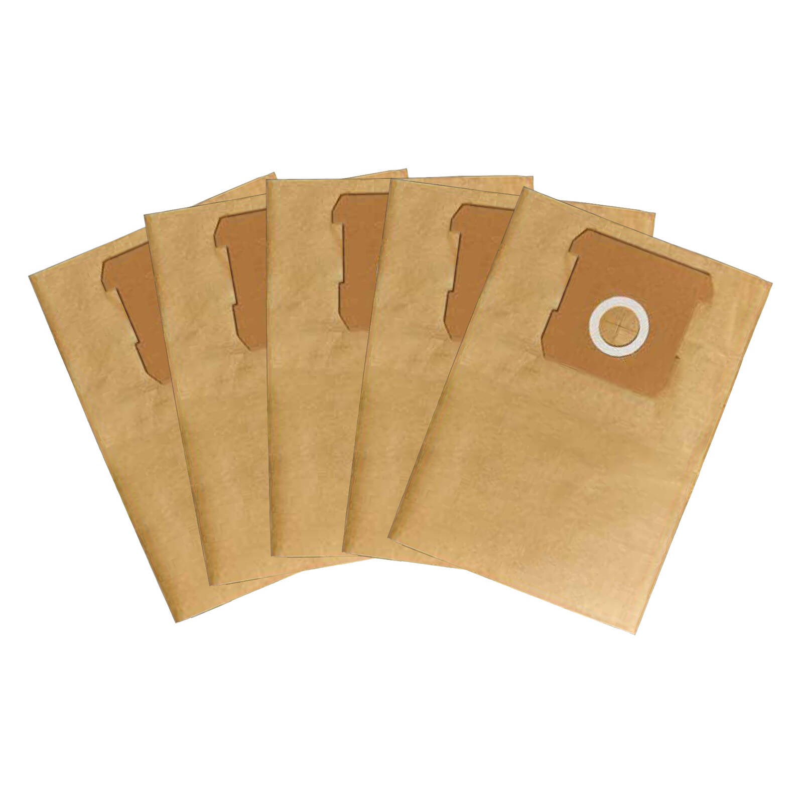 Ozito 12L Wet &amp; Dry Vacuum Dust Bag- 5 Pack VWDA-002 - Image 2 of 2