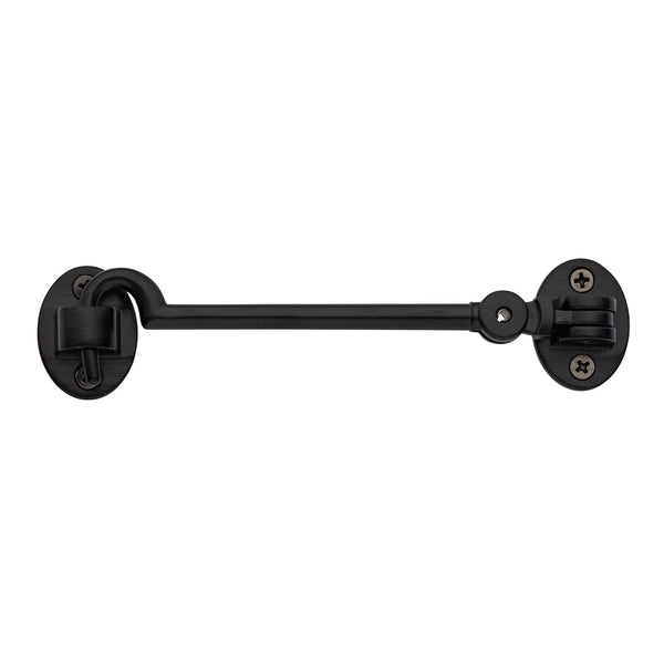Delf Architectural 150mm Matt Black Cabin Hook