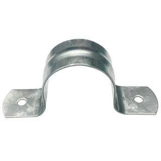 Kinetic Saddle Pipe Clip 25mm Galvanised 10pk