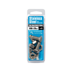 Pinnacle M10 x 20mm Stainless Steel Hex Head Bolts And Nuts - 4 Pack - Image 3 of 3