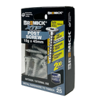 Bremick XTP Post Screw 18g x 45mm GALV T40 - 25 Pack - Image 1 of 5