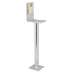 Pryda 300mm M10 Half Stirrup Post Anchor - Image 1 of 2