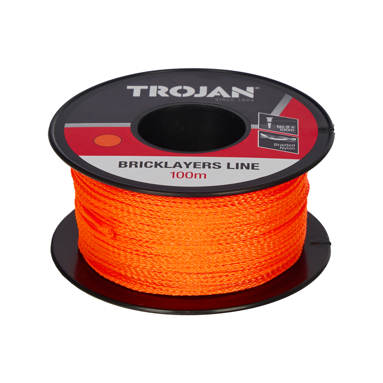 Trojan 100m No 8 Orange Brickline - Image 1 of 6