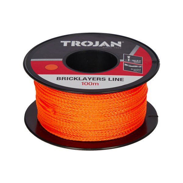 Trojan 100m No 8 Orange Brickline